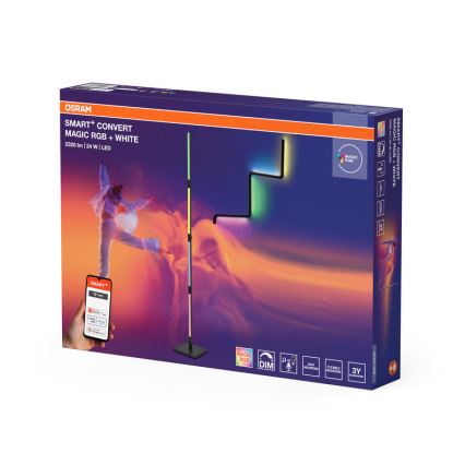 Osram - LED RGBW Regulējama stāvlampa 2 vienā SMART+ MAGIC LED/24W/230V Wi-Fi