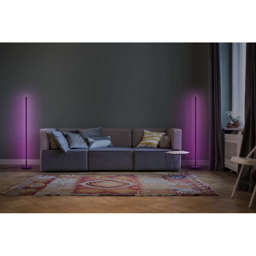 Osram - LED RGBW dimējama grīdas lampa SMART+ FLOOR LED/14W/230V 2700-6500K Wi-Fi melna + tālvadība