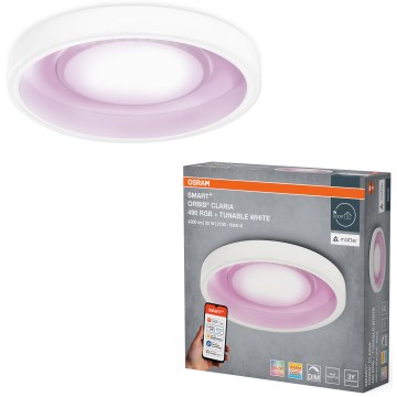 Osram- LED RGBW griestu gaismeklis ar regulējamu spilgtumu SMART+ CLARIA LED/32W/230V Ø 49 cm 2700-6500K Wi-Fi