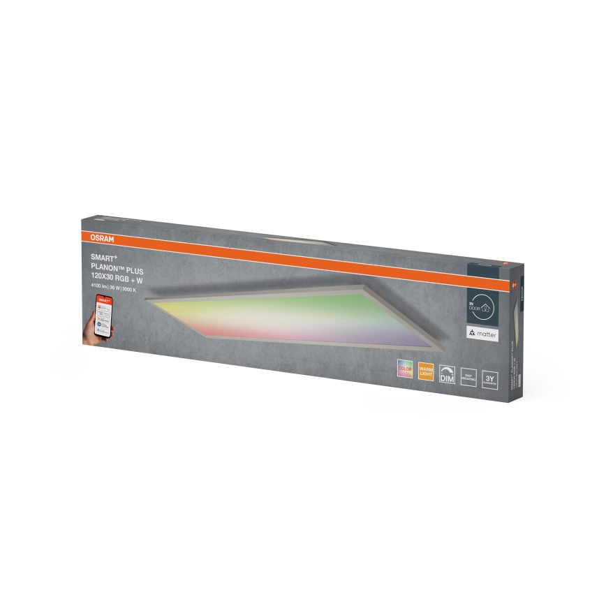 Osram - LED RGBW aptumšojams griestu gaismeklis SMART+ PLANON LED/36W/230V 120x30 cm Wi-Fi