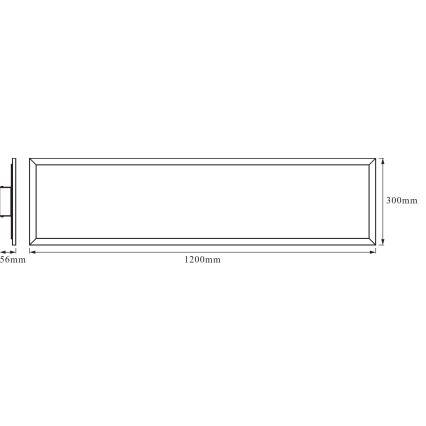 Osram - LED RGBW aptumšojams griestu gaismeklis SMART+ PLANON LED/36W/230V 120x30 cm Wi-Fi