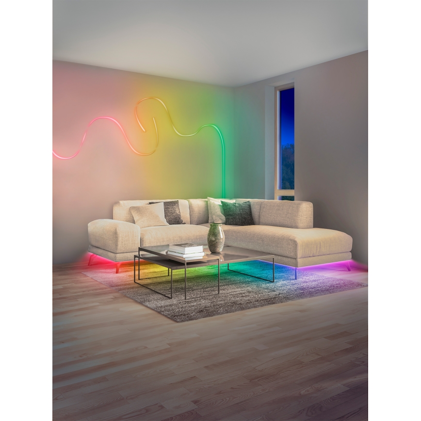 Osram - LED RGBW aptumšojama āra sloksne SMART+ MAGIC 3 m LED/14W/230V IP44 Wi-Fi + tālvadības pults