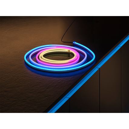 Osram - LED RGBW aptumšojama āra sloksne SMART+ MAGIC 3 m LED/14W/230V IP44 Wi-Fi + tālvadības pults