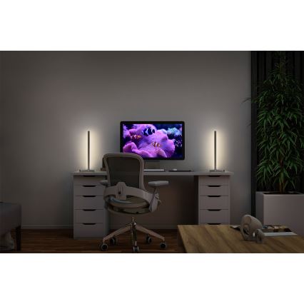 Osram - LED RGBW regulējama galda lampa SMART+ MAGIC LED/7,5W/230V 2700-6500K sudraba Wi-Fi + tālvadības pults