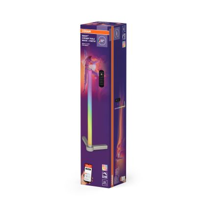 Osram - LED RGBW regulējama galda lampa SMART+ MAGIC LED/7,5W/230V 2700-6500K sudraba Wi-Fi + tālvadības pults