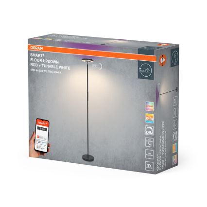 Osram - LED RGBW aptumšojama grīdas lampa SMART+ FLOOR LED/24W/230V 2700-5000K Wi-Fi
