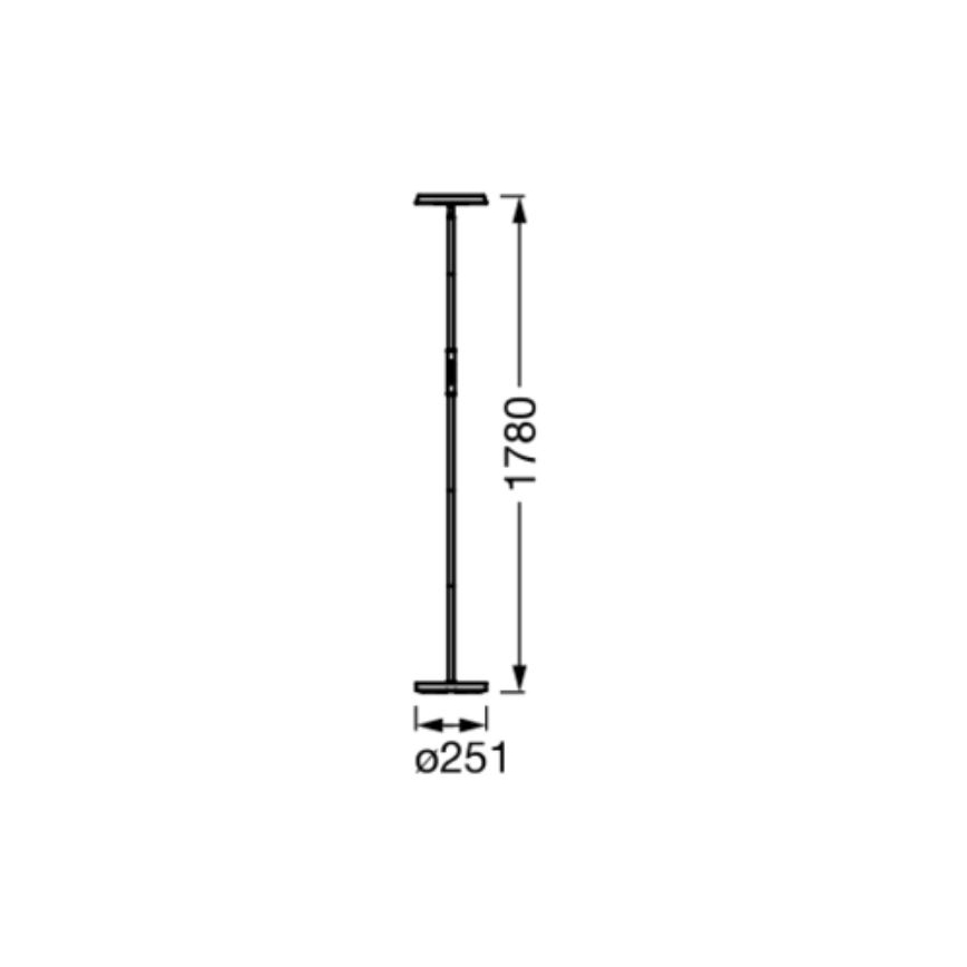 Osram - LED RGBW aptumšojama grīdas lampa SMART+ FLOOR LED/24W/230V 2700-5000K Wi-Fi