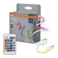 Osram - LED RGBW regulējama lente FLEX 3m LED/10W/230V + tālvadības pults