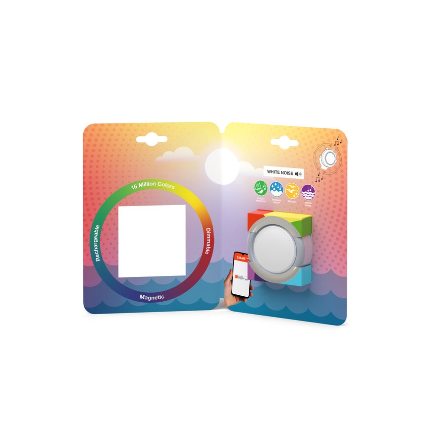 Osram - LED RGBW dimmējams skārienjūtīgs orientējošais gaismeklis SMART+ DOT-IT LED/0,5W/3,7V 300 mAh