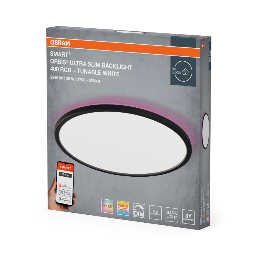 Osram - LED RGBW ar regulējamu spilgtumu griestu gaismeklis SMART+ ORBIS LED/25W/230V Ø 40 cm 2700-6500K Wi-Fi