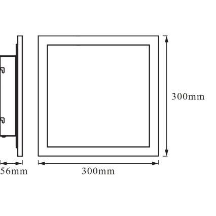 Osram - LED RGBW Regulējams griestu gaismeklis SMART+ PLANON LED/20W/230V 30x30 cm