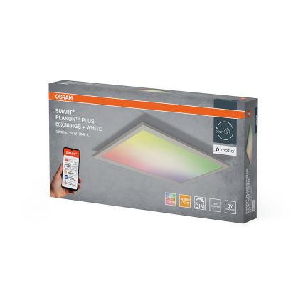 Osram -LED RGBW aptumšojams griestu gaismeklis SMART+ PLANON LED/28W/230V 60x30 cm Wi-Fi
