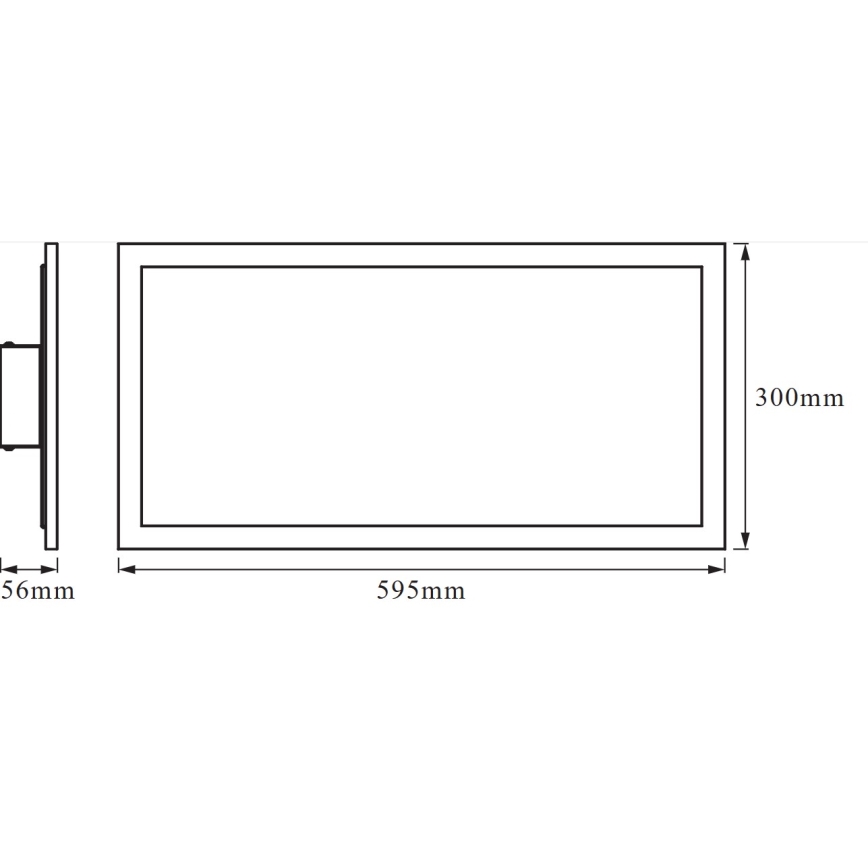 Osram -LED RGBW aptumšojams griestu gaismeklis SMART+ PLANON LED/28W/230V 60x30 cm Wi-Fi