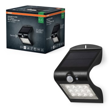 Osram - LED Saules enerģijas sienas lampa ar kustības un krēslas sensoru TAURENIS LED/1,5W/3,7V 1200 mAh IP65
