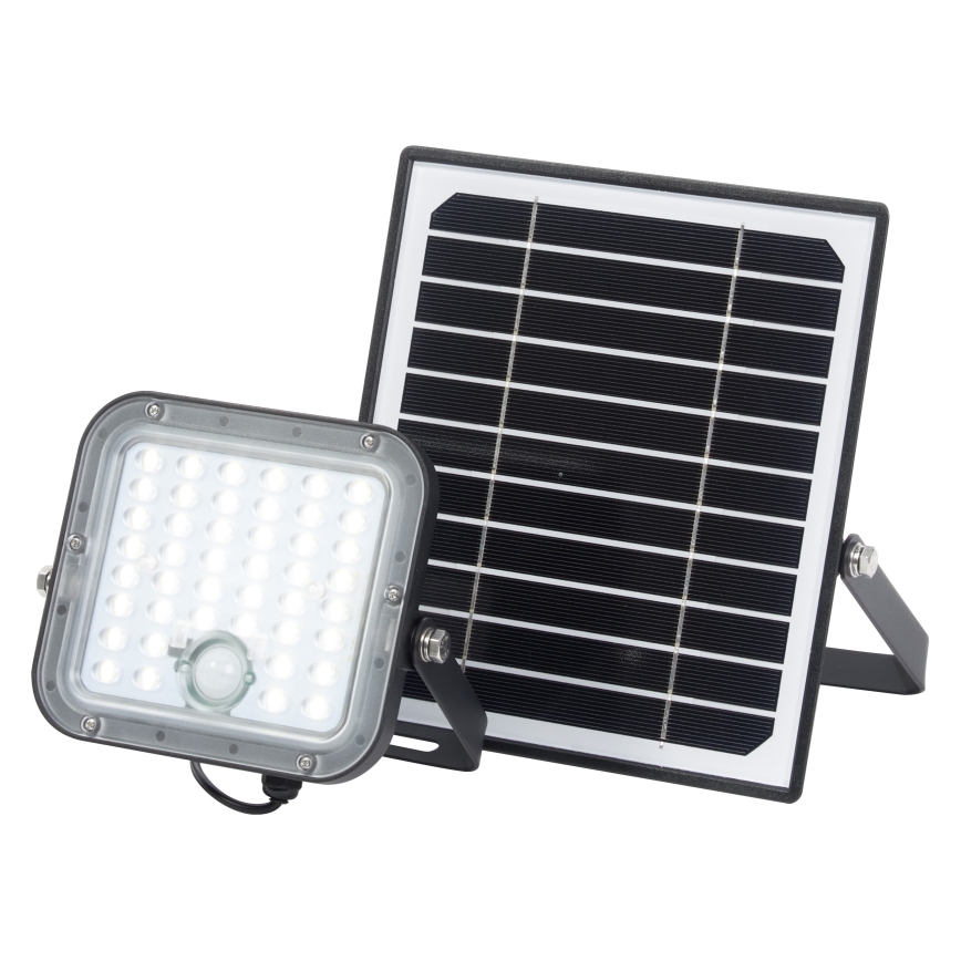 Osram - LED regulējams saules prožektors ar sensoru ENDURA LED/10W/4,2V 4000K IP65 melns + tālvadības pults