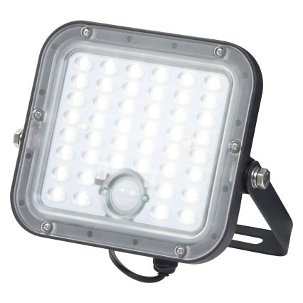 Osram - LED regulējams saules prožektors ar sensoru ENDURA LED/10W/4,2V 4000K IP65 melns + tālvadības pults