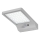Osram - LED saules sienas gaismeklis ar sensoru DOORLED LED/3W/3,3V 2000 mAh IP44 sudraba