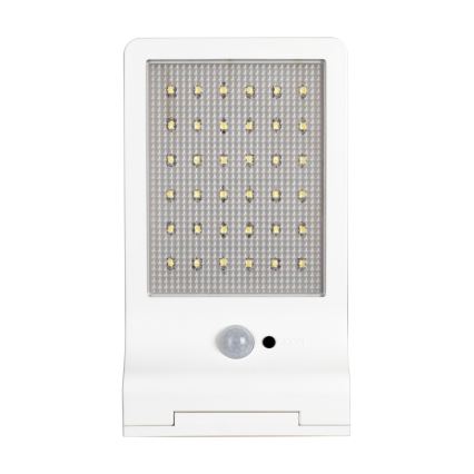 Osram - LED saules enerģijas sienas gaismeklis ar sensoru DOORLED LED/3W/3,3V 2000 mAh IP44 balts