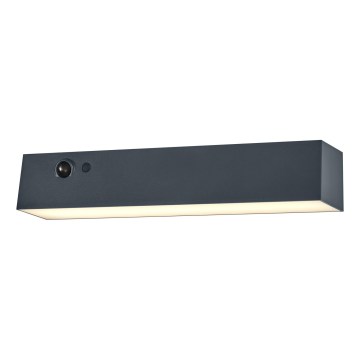 Osram - LED saules sienas gaismeklis ar sensoru ENDURA STYLE LED/12,4W/4,2V 2000 mAh IP54 antracīts