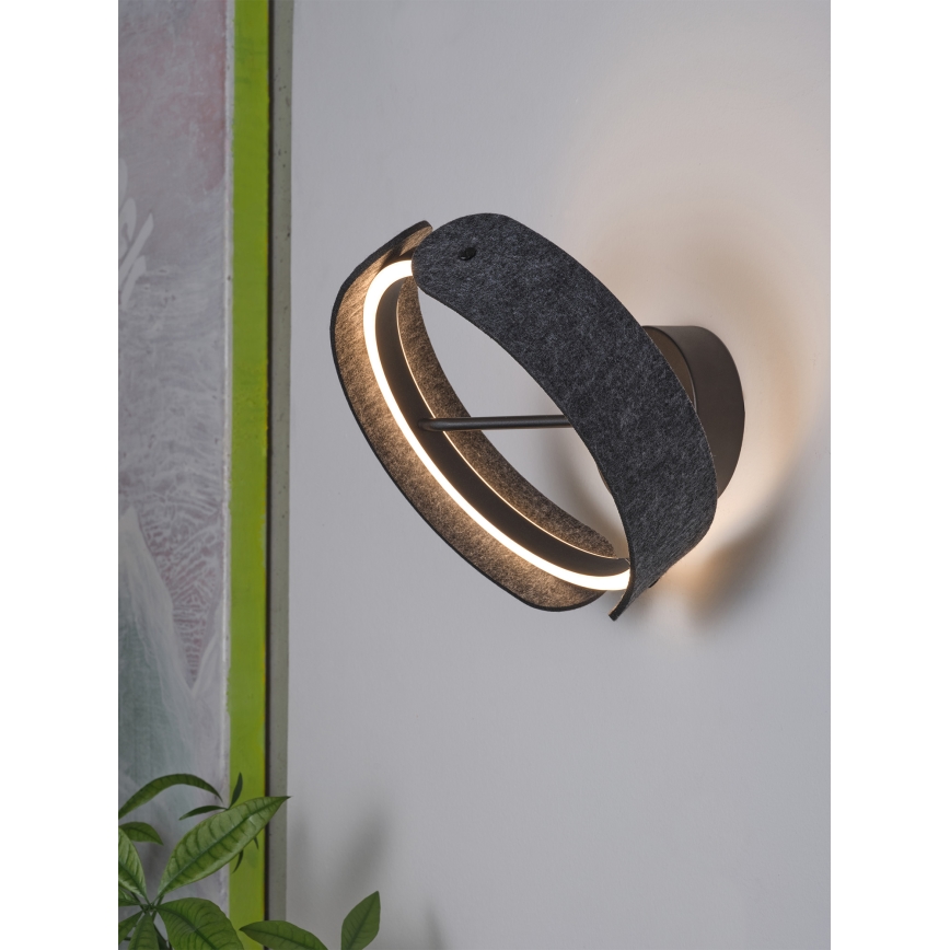 Osram - LED sienas gaismeklis DECOR CURVE LED/20W/230V pelēks