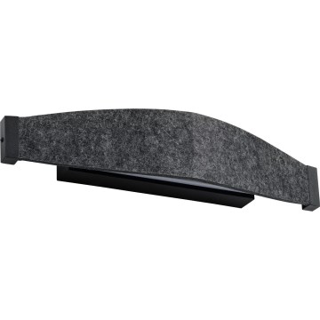 Osram - LED sienas gaismeklis DECOR FLAT LED/13W/230V pelēks