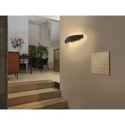 Osram - LED sienas gaismeklis DECOR FLAT LED/13W/230V pelēks