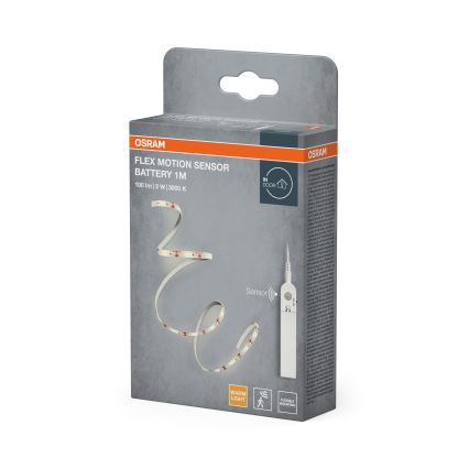 Osram - LED sloksne ar kustības sensoru FLEX 1m LED/2W/4xAA