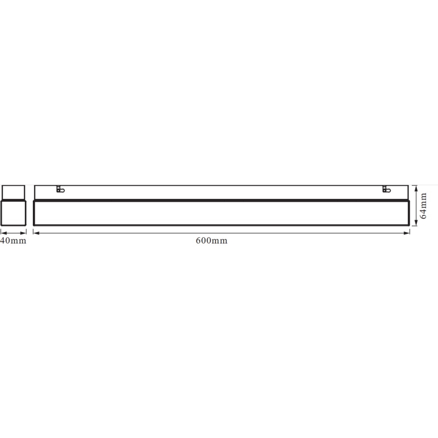 Osram - LED vannas istabas spoguļa apgaismojums SQUARE LED/14W/230V IP44 3000/4000K CRI 90