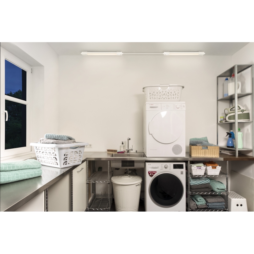 Osram - LED tehniskais fluorescējošais gaismeklis ar tumšanas un kustības sensoru SUBMARINE LED/36W/230V 122 cm IP65