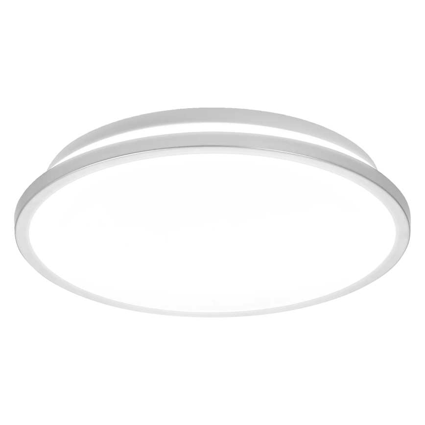 Osram - LED vannas istabas griestu gaismeklis DISC LED/18W/230V 3000/4000K Ø 30 cm IP44 sudraba