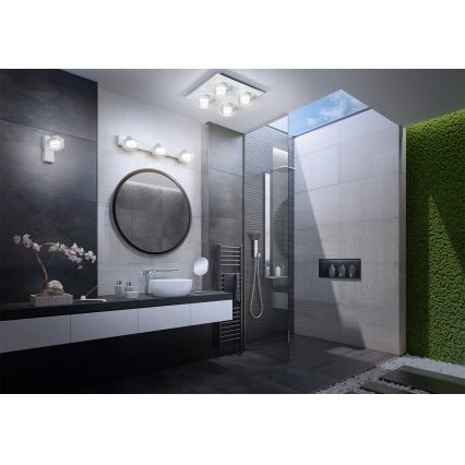 Osram - LED griestu gaismeklis vannas istabai ORBIS FLAME 4xLED/5,5W/230V 3000/4000K IP44 balts