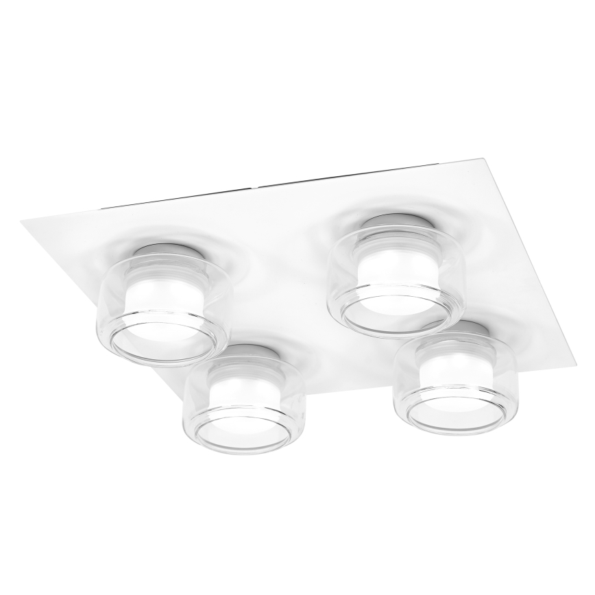 Osram - LED griestu gaismeklis vannas istabai ORBIS FLAME 4xLED/5,5W/230V 3000/4000K IP44 balts