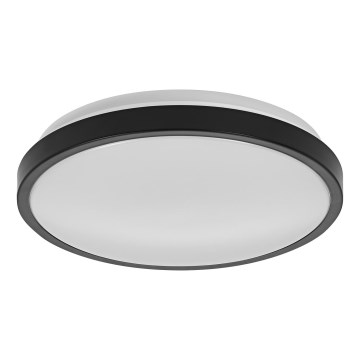 Osram - LED vannas istabas griestu lampa DISC LED/18W/230V 3000/4000K pr. 30 cm IP44 melna