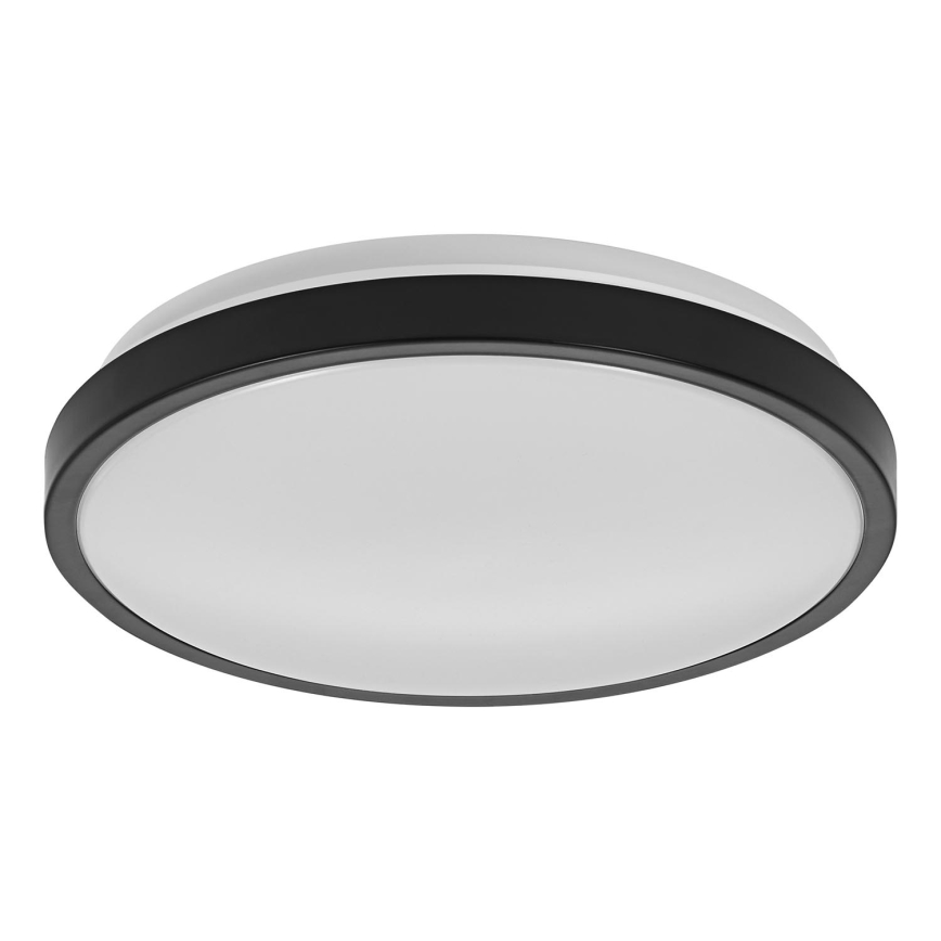 Osram - LED vannas istabas griestu lampa DISC LED/18W/230V 3000/4000K pr. 30 cm IP44 melna