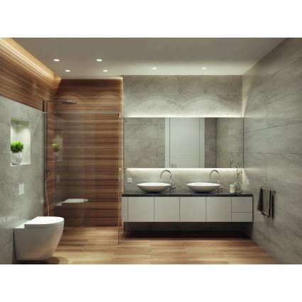 Osram - LED vannasistabas iebūvējamais griestu gaismeklis SPOT 1xGU10/4,3W/230V 2700K CRI 90 Ø 8,5 cm IP65 balts