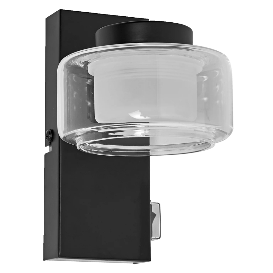 Osram - LED sienas gaismeklis vannas istabai ORBIS FLAME LED/5,5W/230V 3000/4000K IP44 melns