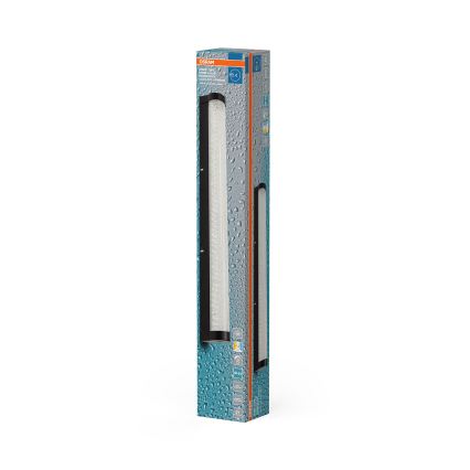 Osram - LED regulējama vannas istabas spoguļa gaisma ORBIS TUBE LED/12W/230V 3000/4000K 60 cm IP44 melna