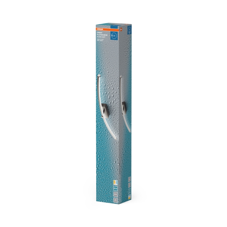 Osram - LED vannas istabas spoguļa apgaismojums PLUTON LED/15W/230V 3000/4000K 80 cm IP44 spīdīgs hroms