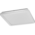Osram - LED vannasistabas griestu gaismeklis ORBIS DISC, LED 22W, 230V, 3000/4000K, 30×30 cm, IP44, nerūsējošā tērauda apdare