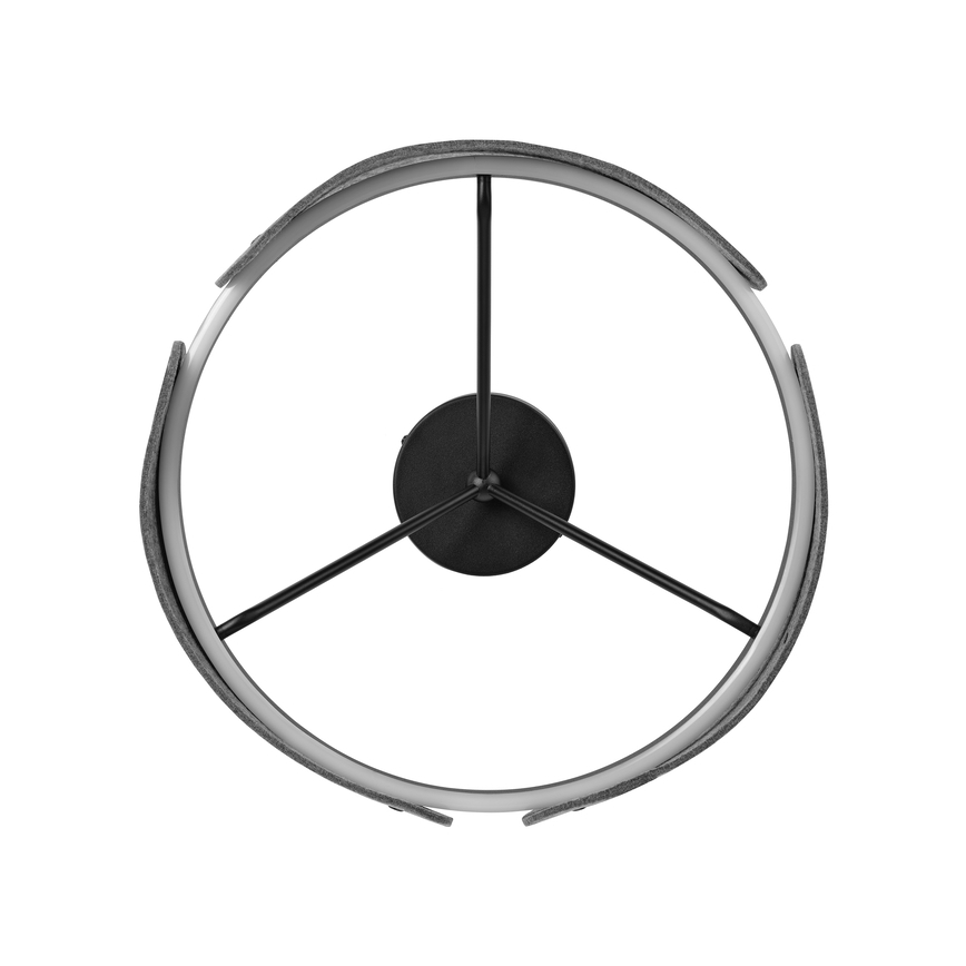 Osram - LED virsmas griestu lampa DECOR CURVE LED/33W/230V diametrs 43 cm antracīts