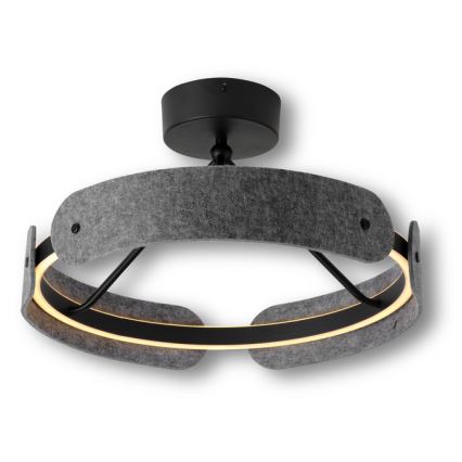 Osram - LED virsmas griestu lampa DECOR CURVE LED/33W/230V diametrs 43 cm antracīts