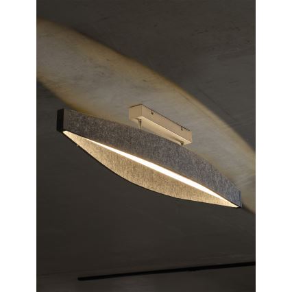 Osram - LED virsmontējamā griestu lampa DECOR FLAT LED/23W/230V pelēka