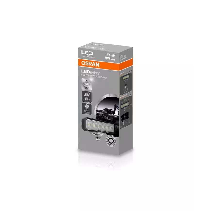 Osram - LED punktveida lukturis automašīnām LEDRIVING WL VX150-WD LED/15W/12/24V IP69 6000K