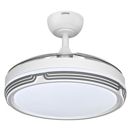 Osram - LED dimmējama griestu lampa ar ventilatoru LEVECHE LED/36W/230V 3000/4000/6500K + tālvadības pults