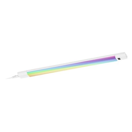 Osram - LED RGBW regulējams zem skapja gaismeklis LINEAR EDGE LED/8W/230V 50 cm balts + tālvadības pults