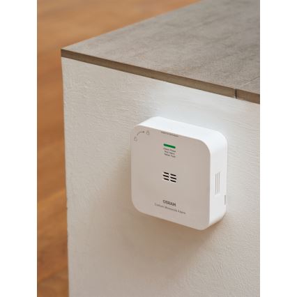 Osram - Oglekļa monoksīda detektors SMART+ 2xAA Wi-Fi