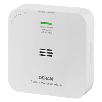 Osram - Oglekļa monoksīda detektors SMART+ 2xAA Wi-Fi