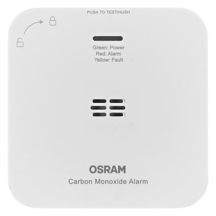 Osram - Oglekļa monoksīda detektors SMART+ 2xAA Wi-Fi