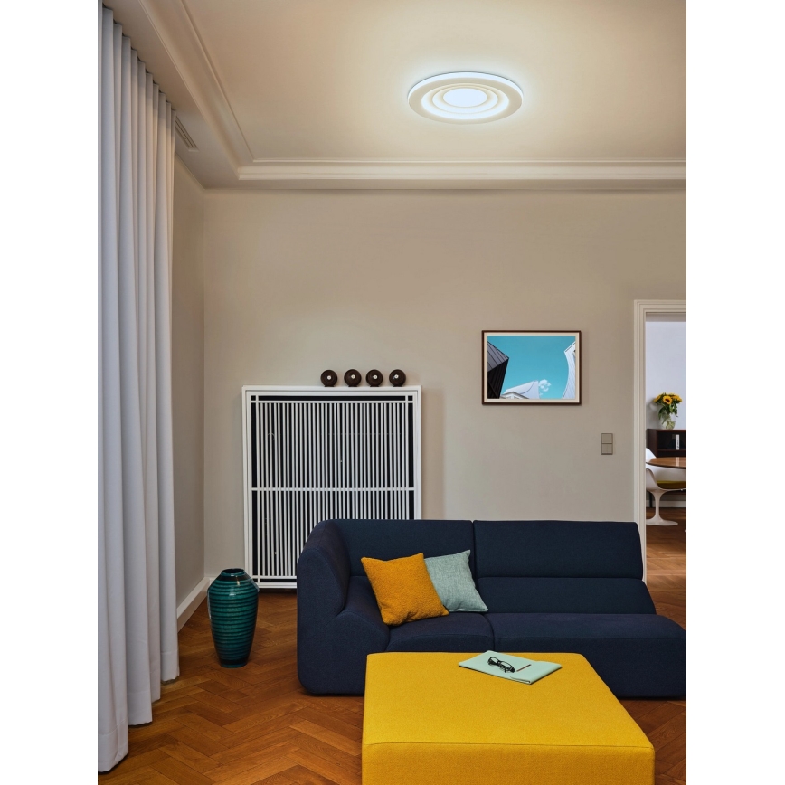 Osram - ORBIS SPIRAL griestu LED gaismeklis, 42W/230V, Ø 50,5 cm, balta