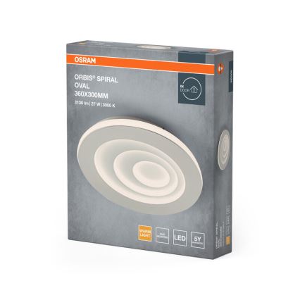 Osram - ORBIS SPIRAL LED griestu gaismeklis/27W/230V